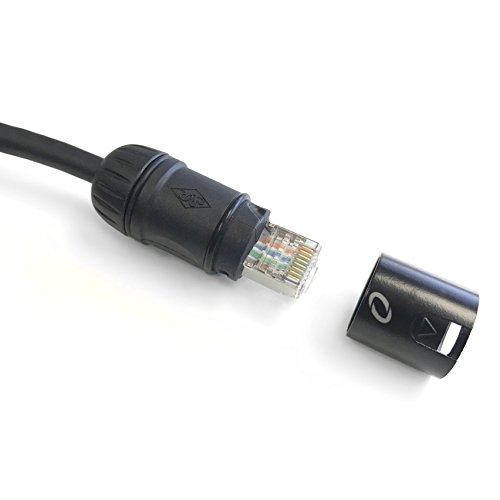 Arria.Akıllı Dönüştürülebilir EtherCon Tarzı Konektörlere Sahip Canlı 50 ' FlexSoft Sahne Kalitesinde Ethernet Kablosu
