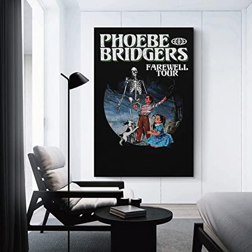 LANAMA Phoebe Bridgers Tur Müzik Posteri Posteri Dekoratif Boyama Tuval Duvar Sanatı 90 S Odası Estetik Posterler