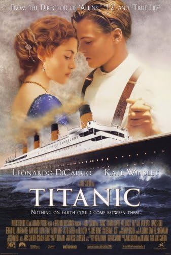 Titanic Posteri Film F 11x17 Kate Winslet Leonardo Dicaprio Billy Zane Kathy Bates MasterPoster Baskı, 11x17