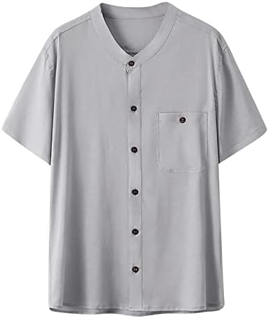 2023 Yeni Erkek Zen Giyim Jushı Giyim Kısa Kollu Örtü İnce Serin T Shirt Hafif Yaz Üstleri Erkekler