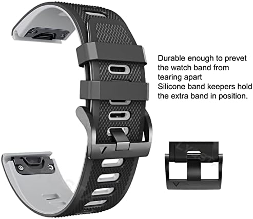 COEPMG 22 26mm akıllı saat Sapanlar Coros VERTİX 2 Yumuşak Silikon Smartwatch Garmin Fenix 6 5X 6X Coros Bilek Bandı