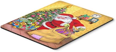 Caroline'ın Hazineleri APH3923MP Noel Noel Baba ve Oyuncakları Mouse Pad, Sıcak Ped veya Trivet, Büyük, Çok Renkli