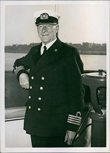 Kaptan Thomas Jaski-Vintage Basın Fotoğrafı
