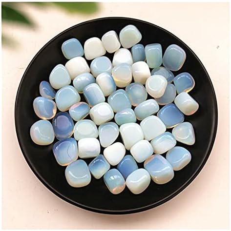 SEEWOODE AG216 50g Beyaz Opal Eskitme Kristaller Kuvars çakıl taşları Şifa Dekorasyon Şanslı Doğal Taşlar ve Mineraller