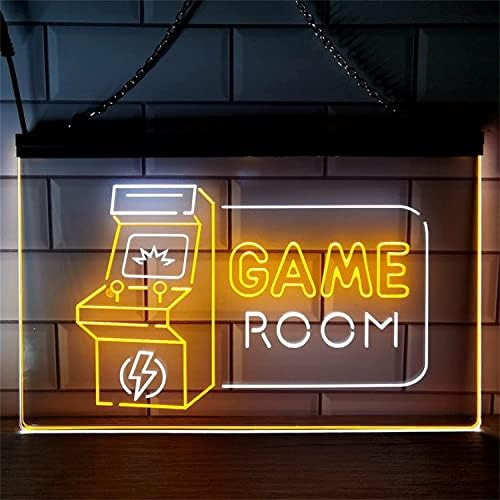 DVTEL oyun odası Neon burcu, özel LED ekran dekor gece ışıkları akrilik Neon ışıkları, duvar asılı ışık tabela, 40X30