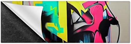 Soyut Graffiti Sanat Manyetik TAMPON çıkartması-Benzersiz TAMPON ÇIKARTMASI-Baskılı TAMPON ÇIKARTMASI