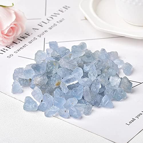 AC216 8-12mm Doğal Kristal Kuvars Kiyanit Kaya mineral örneği Mavi Kristal Şifa enerji taşı Reiki Akvaryum Dekorasyon