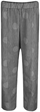 MIASHUI koşu pantolonları Cepler ile Kadınlar için Bayan Geniş Bacak Yoga Pantolon Yüksek Belli Ayarlanabilir Kravat