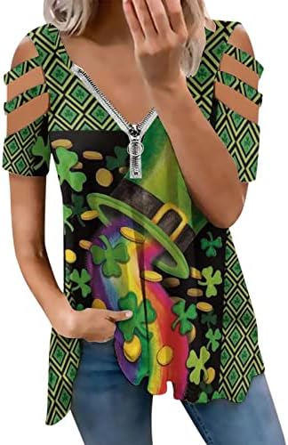MtsDJSKF Bayan V Boyun Üstleri Yaz T Shirt Casual Grafik Tee Seksi Bluz Gevşek Uydurma Gömlek Tişörtleri Grafik Tee
