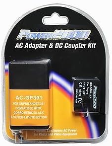 Fotoğrafyüksek Kaliteli AC-GP301 AC Adaptörü + DC Çoğaltıcı Kiti için Uyumlu GoPro HERO3, GoPro CHDHN-301, GoPro CHDHX-301
