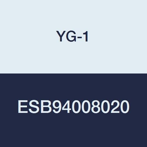 YG-1 ESB94008020 CBN Topu Burun End Mill, 2 Flüt, Şaft Altında 2mm Uzunluk, 0.8 mm