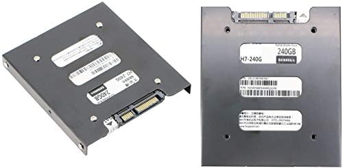 Pasow 2 Paket 2.5 3.5 SSD HDD sabit disk sürücüsü Yuvası Tutucu Metal Montaj Braketi Adaptörü için PC (Braket)