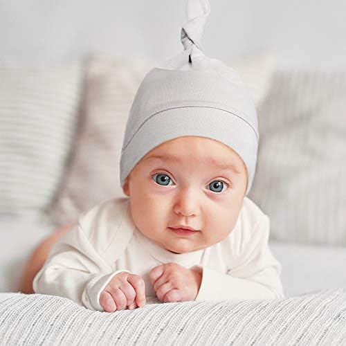 KiddyCare Doktor Geliştirilen Bebek Şapkaları 0-12 Ay / Yenidoğan Şapkaları / Organik Sertifikalı %100 Pamuklu Bebek
