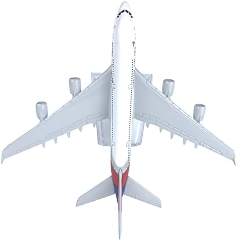 NATEFEMİN Alaşım Asiana Havayolları A380 Uçak Modeli 1: 400 Modeli Simülasyon Bilim Sergi Modeli Vitrin Modeli