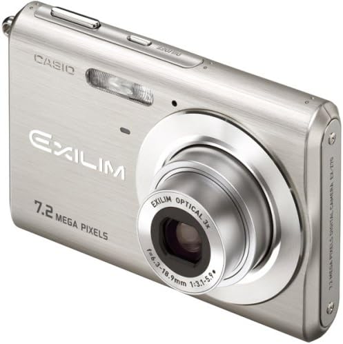 Casio Exilim EX-Z70 3x Sarsıntı Önleyici Optik Zumlu 7,2 MP Dijital Fotoğraf Makinesi (Gümüş)