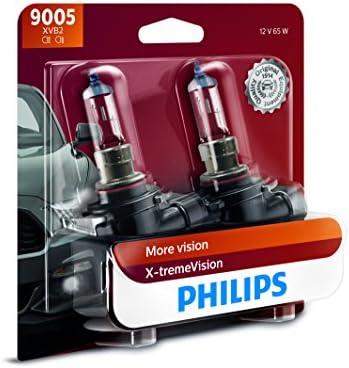 Philips Otomotiv Aydınlatma 9005 NightGuide Platin Yükseltme Far Ampulü, 2'li Paket