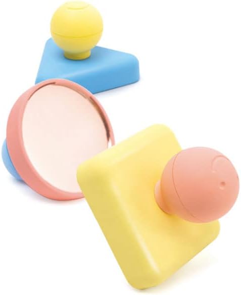 Hape Montessori Ayna Şekli Bulmaca / Eğitici Duyusal Oyuncak Renk Efektleri ile Bebekler için 10 + Ay