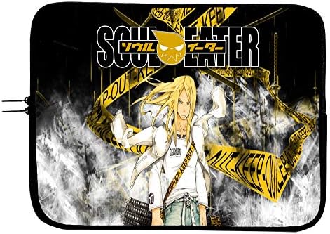 Soul Eater Anime dizüstü bilgisayar için kılıf Çanta w/Mousepad Yüzey Uyar 15 İnç Dizüstü Anime Bilgisayar Çantası