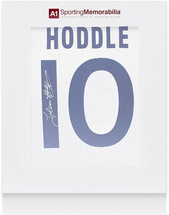 Glenn Hoddle İmzalı Tottenham Hotspur Forması-1981, 10 Numara-Hediye Kutusu-İmzalı Futbol Formaları