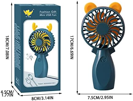 El Küçük Fan Taşınabilir Kordon Mini Masaüstü Öğrenci USB Şarj Fanı Kişisel Fan Kızlar için Şarj Edilebilir Fan Makyaj