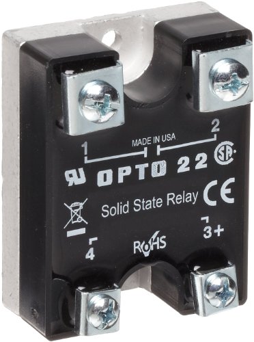 Opto 22 120D3 DC Kontrol Katı Hal Rölesi, 120 VAC, 3 Amp, 4000 V Optik İzolasyon, 1/2 Çevrim Maksimum Açma / Kapama
