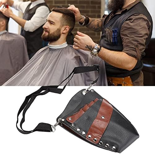 Uxsıya Saç Kesimi Tutucu Çanta Case Makas Çantası Saç Makas Kılıfı Saç Stilisti Ev Kullanımı için (Satchel)