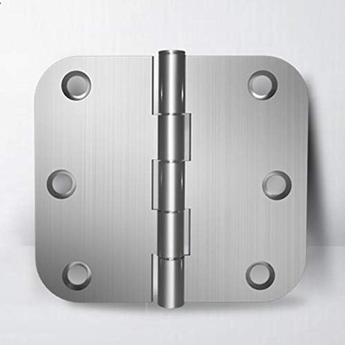 UXZDX CUJUX 3 Adet Paslanmaz Çelik Kendinden Kapanan Dolap kapı menteşesi s Yüz Montaj Saten Nikel kapı menteşesi