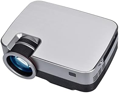 Kalın Q6 Video Projektör Film Ev Sineması için Tam 1080P Desteklenen Film Beamer WıFı 10 TV Kutusu İsteğe Bağlı (Boyut: