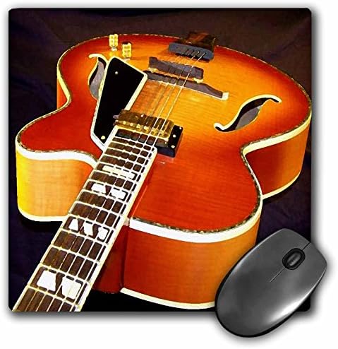 3dRose LLC 8 x 8 x 0,25 inç Mouse Pad, Caz Gitar (mp_4093_1)