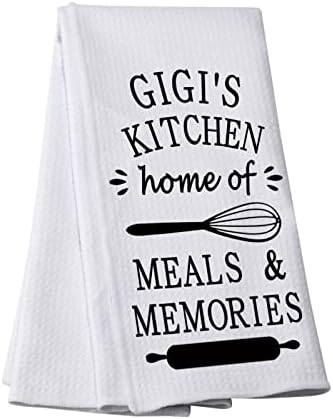 PWHAOO Komik Gigi'nin Mutfak Havlusu Gigi'nin Mutfağı Yemeklerin ve Anıların Evi Mutfak Havlusu Gigi Mutfak Dekoru