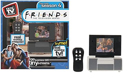 Temel Eğlence Yeni Sonbahar ' 21-Tiny TV Classics-Friends Edition-Gerçek Çalışan Küçük bir TV'de (Çalışan Uzaktan