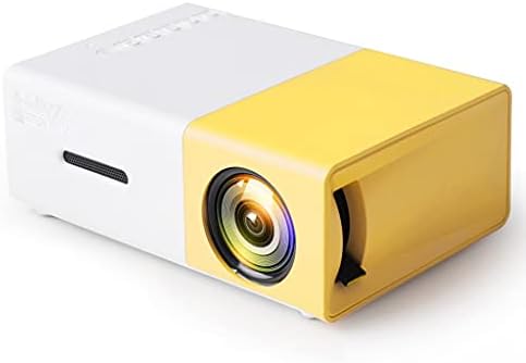 UXZDX CUJUX Taşınabilir LED Mini Projektör Ev Sineması Oyun Video Oynatıcı SD Uyumlu USB Hoparlör YG-300 Çocuk Beamer