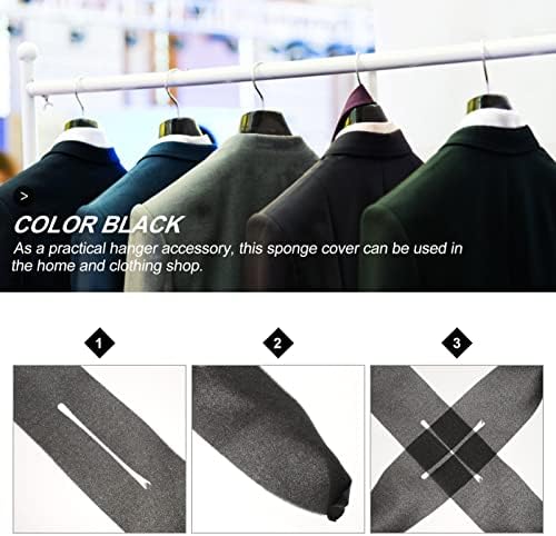 20 Adet giysi askısı Sapları Kaymaz Kapakları Pad Omuz Desteği Koruyucular Tel Metal Ahşap Giyim Konfeksiyon manto