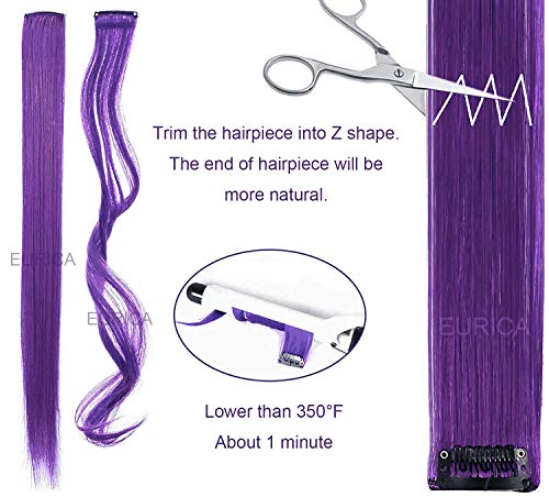 16 Adet saç Uzatma Paketi 1 Çelik Tarak Ücretsiz klipsli postiş Vurgular Düz Uzun Postiş Kızlar için saç aksesuarları