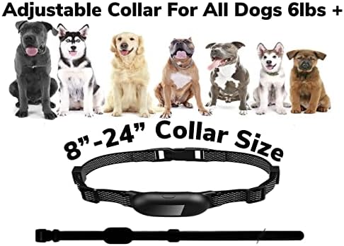 ARES Köpek Şok Tasması-Uzaktan Kumandalı Elektrikli Köpek Eğitim Tasması-3 Modlu Bip Sesi, Titreşim, Şok-1300 FT Menzil-Şarj