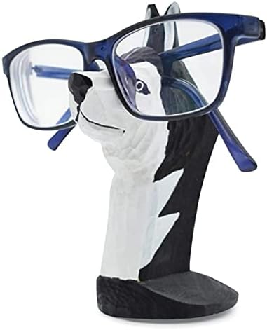 Sharvgun Gözlük Rafı El Oyma Ahşap Gözlük Gözlük Tutucu Standı Tilki Şekli Ev Ofis Masası