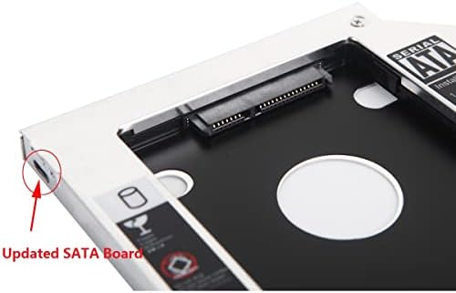 2nd SSD HDD Sabit Disk Muhafaza Caddy Çerçeve Tepsi için HP 15-au172tx 17-bs057cl 15-ay103TX
