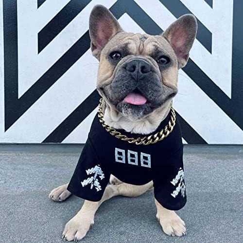 Bling Zirkonya Altın Köpek Zinciri Yaka Güvenli Toka ve kimlik Etiketi, Köpek Moda Aksesuarları, Güçlü Paslanmaz Çelik