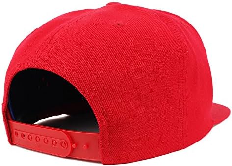 Trendy Giyim Mağazası Numarası 13 işlemeli Snapback Flatbill Beyzbol Şapkası