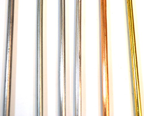 Eısco Labs Termal İletkenlik Çubukları (Demir, Bakır, Alüminyum, Kurşun, Pirinç ve Çinko)