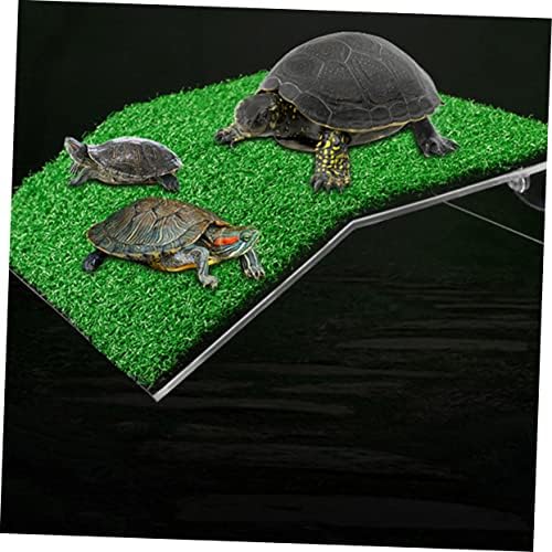 Yardwe 2 adet Kaplumbağa Teras Sürüngen Tankı Reptivite Kaplumbağa Akvaryum Aksesuarları Kaplumbağa Yüzer İskele Kaplumbağa