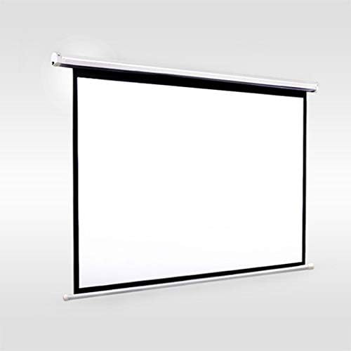 ZLXDP 72 inç 16:9 Elektrikli Projeksiyon Ekranı Mat Beyaz LED LCD Film motorlu projektör ekranı