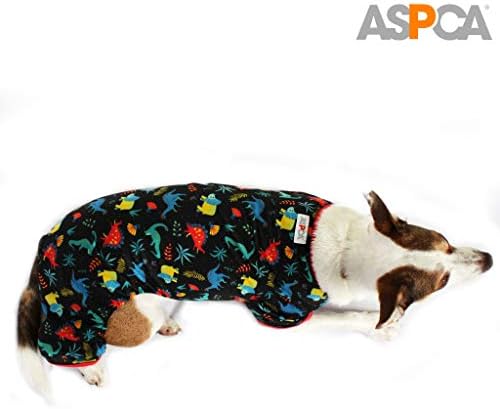 ASPCA Köpek Pijama Küçük Evcil Hayvanlar için, Yumuşak Polar Kapalı Sakinleştirici Giyim Köpekler ve Yavru Köpekler
